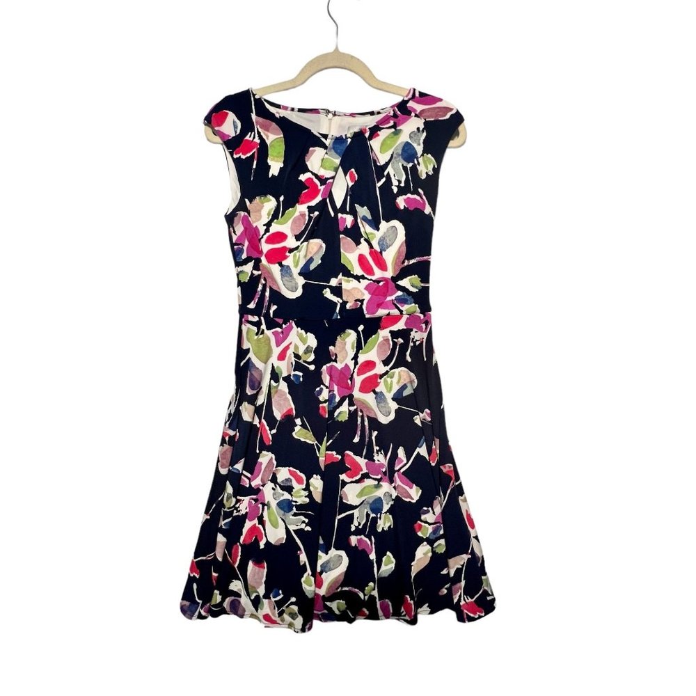 Wisp - Ceena Jersey Knee Length Floral Dress Size 2